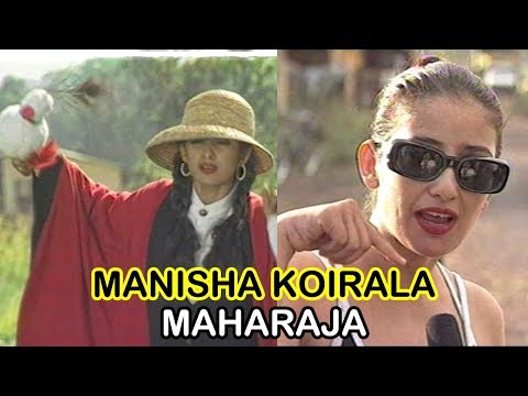 manisha-koirala-on-the-sets-of-maharaja-movie-|-bollywood-flashback