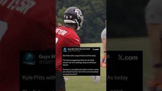 Should Atlanta extend Kyle Pitts or trade him #falcons #atlantafalcons #kylepitts #nfl #nflshorts