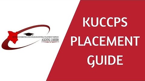 KUCCPS 2025 APPLICATION TO UNIVERSITIES AND COLLEGES LIVE WEBINAR