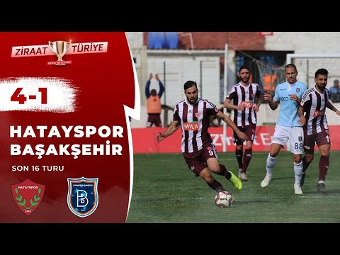 Hatayspor 4-1 Başakşehir Maç Özeti (Ziraat Türkiye Kupası Son 16 Turu) 24.01.2019