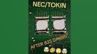 NEC/TOKIN Capacitors in PlayStation 3 Slim After 825 days of runtime! 🤯