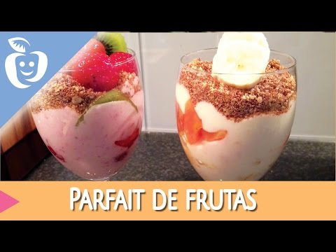 Receita Saudável - Parfait de Frutas com Iogurte Light