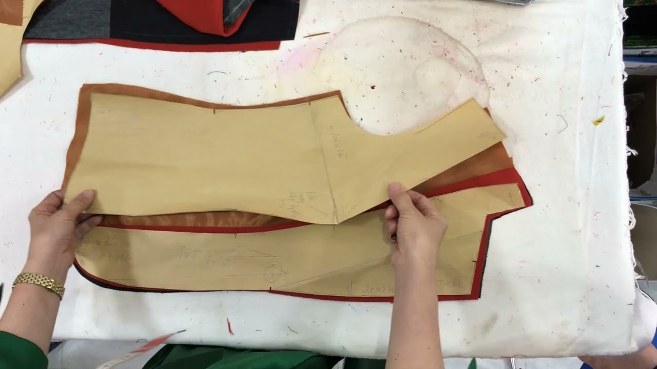 # Hương dẫn may ÁO VEST 8 MẢNH -2 Lớp ( p1)