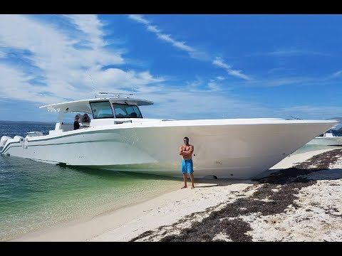 HCB Yachts Estrella 65' Center Console Yacht - YouTube