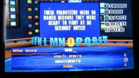 Jeopardy! PS2 Run Game 11: Part 2