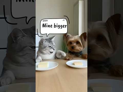 قطة ماكرة يا أمي هذا ليس عدل ا مضحك محبو القطط محبو الحيوانات سروال كلاب