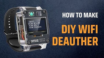 DIY WiFi Deauther Tutorial with Wemos D1 Mini and 0.96-inch Display