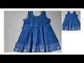 Beautiful summer frock cutting and stitching   cotton frock  frock  baby dress 
