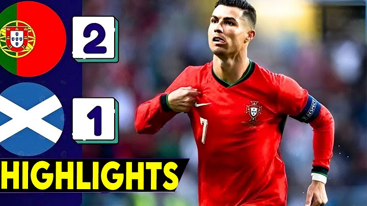 Portugal vs Scotland 2-1 Goals and Highlights | UEFA Nations League 2024