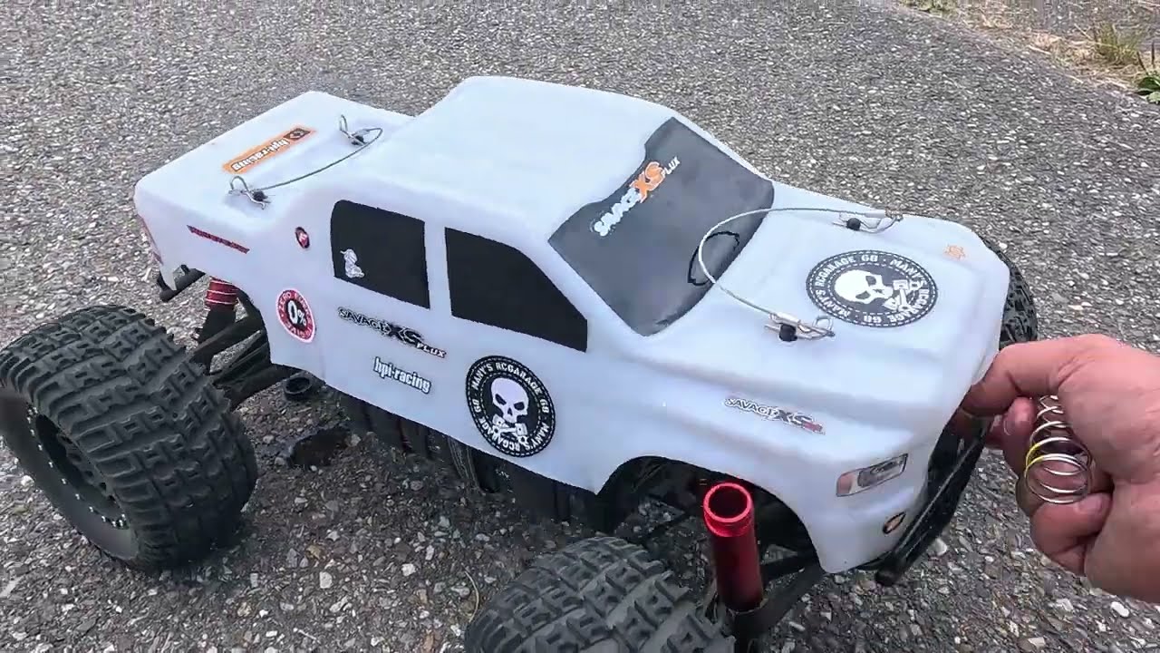 hpi savage xl roues YCC RACING 3.8 et drole de panne boite de réduction ROVAN !