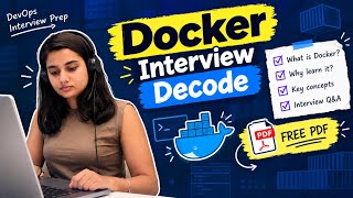 Docker Interview Questions Answer Explained | Real Scenarios & How to Answer | With Resources 📄
