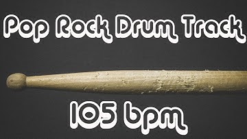 Pop Rock Drum Track 105 bpm