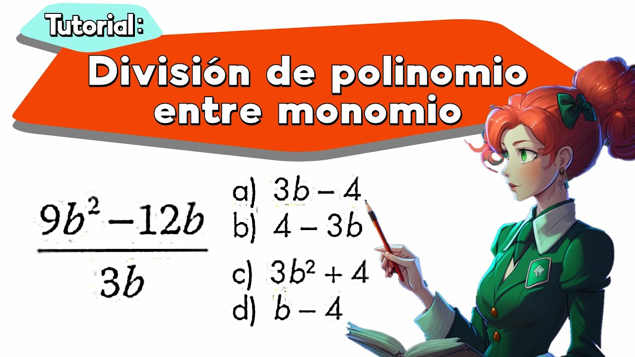 División de polinomio entre monomio | tutorial | f4ctorconstant3 - YouTube