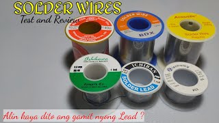 Solder wire review & comparison || 6 best soldering Lead
