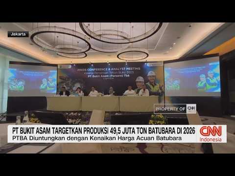 PT Bukit Asam Targetkan Produksi 49,5 Juta Ton Batubara di 2026