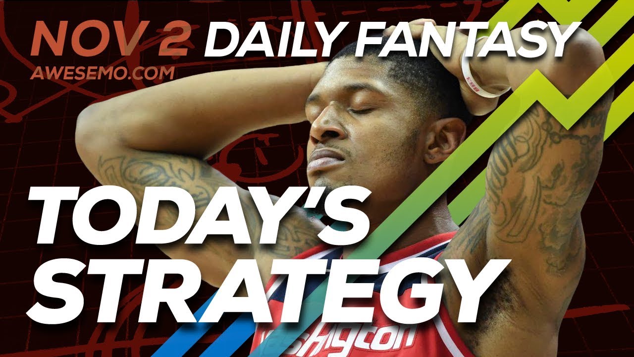 NBA DFS Strategy - Sat 11/2 - Yahoo FanDuel DraftKings FantasyDraft ...