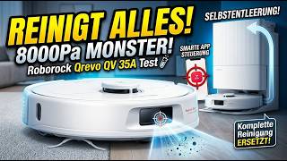 Dieser Saugroboter hat meine komplette Reinigung ersetzt… Roborock Qrevo QV 35A Test 🤖 8000Pa