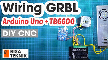 Wiring GRBL dengan Arduino + TB 6600