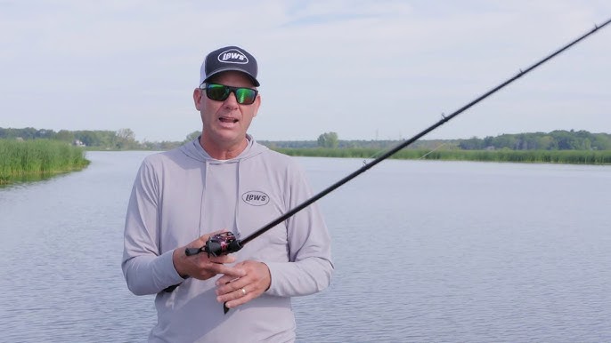 GS1 rod overview & fishing technique - KVD Series Rods from Lews