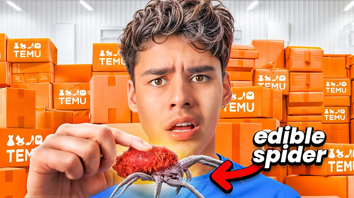 I Tried Food From TEMU...