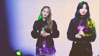 4k 191208 팬미팅 아리아즈(ARIAZ) 윤지(YUNJI) 직캠 - 드라마(Drama)