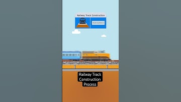 Railway Track Construction Simple Animation