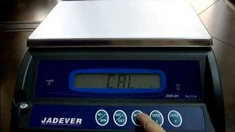 JWE single point calibration