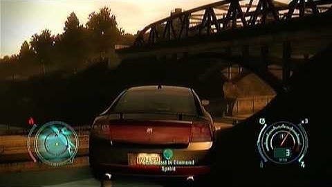 NFS Undercover Outside of Level Glitch Tutorial