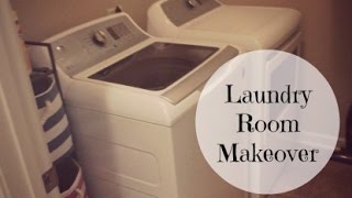 Laundry Room Organization Makeover