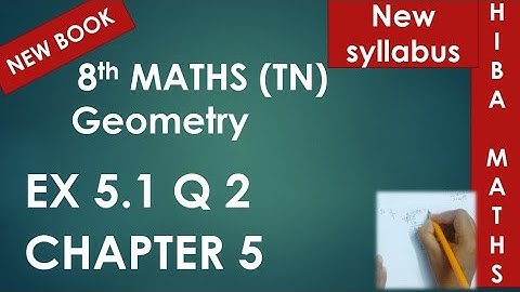 8th maths chapter 5 exercise 5.1 question 2 tn samacheer hiba maths