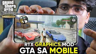 GTA San Andreas Mobile New Graphics Mod Review | *Must Try All Gamers*