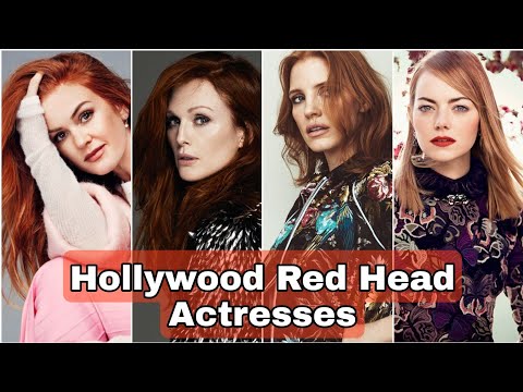 10 Hollywood Actresses with Red Hair