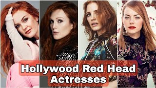 10 Hollywood Actresses with Red Hair