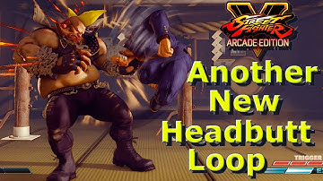 SFV AE - Another New Urien Headbutt Loop ( Quick Setup & Simple )