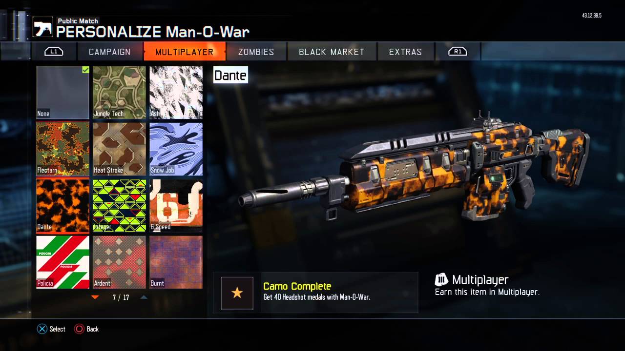 Call of Duty BO3 Best ManOWar Class YouTube Call of Duty BO3 Best ManOWar Class YouTube