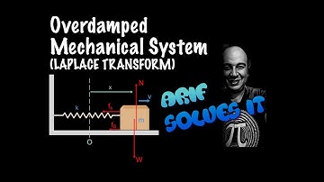 An Overdamped Mechanical System problem solved by Laplace Transform method