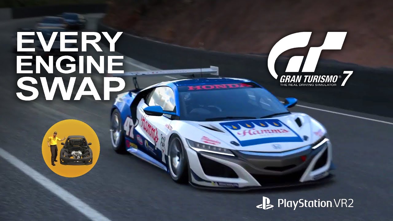 Gran Turismo 7 EVERY ENGINE SWAP - YouTube
