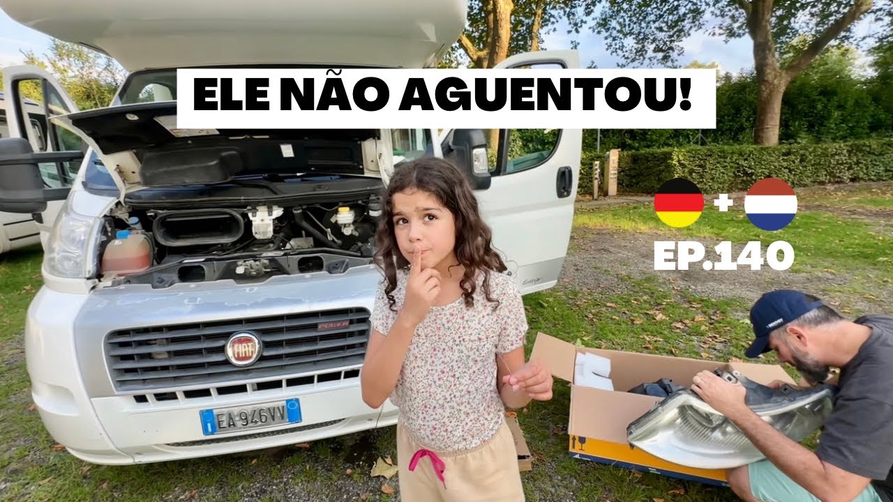 Uma sirene soou 😰+ Upgrade + Últimos dias na Alemanha e chegada na Holanda— Motorhome em Família 