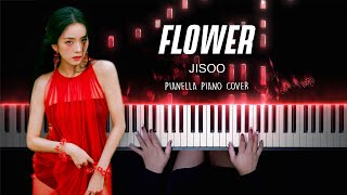 JISOO - 꽃 (FLOWER) | Piano Cover by Pianella Piano Resimi