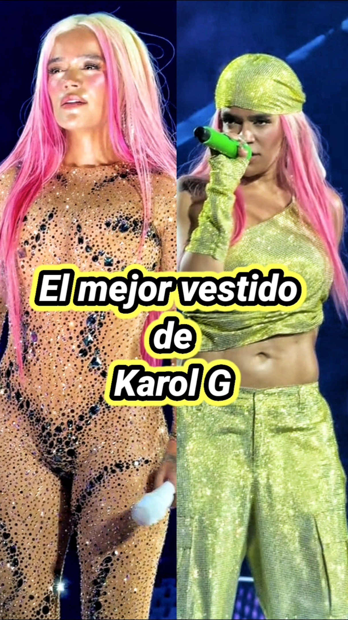 El mejor vestido de Karol G. #bichota #karolg