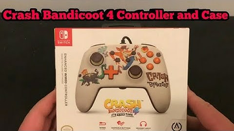 Crash Bandicoot 4 Awesome Controller and Case (Unboxing)
