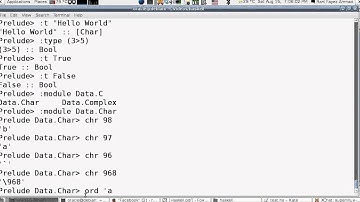 Haskell Programming Tutorial-5:Type Basics (Arabic Version)
