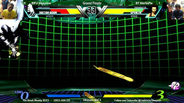 The Break #213   UMvC3 GF   BIFU Insaynne VS BT MarlinPie