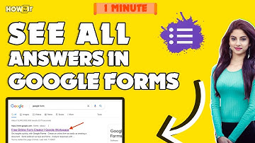 How to see all answers in google forms 2024 Skill Wave
