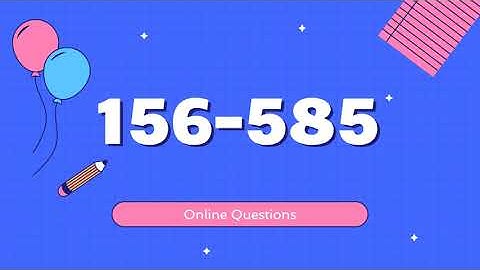 Check Point Certified Troubleshooting Expert 156-585 Updated Questions