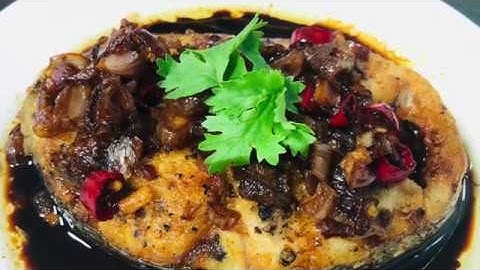 fried fish in soy sauce/ikan masak kicap/Ikan tenggiri kicap/fried fish recipe/crispy fried fish