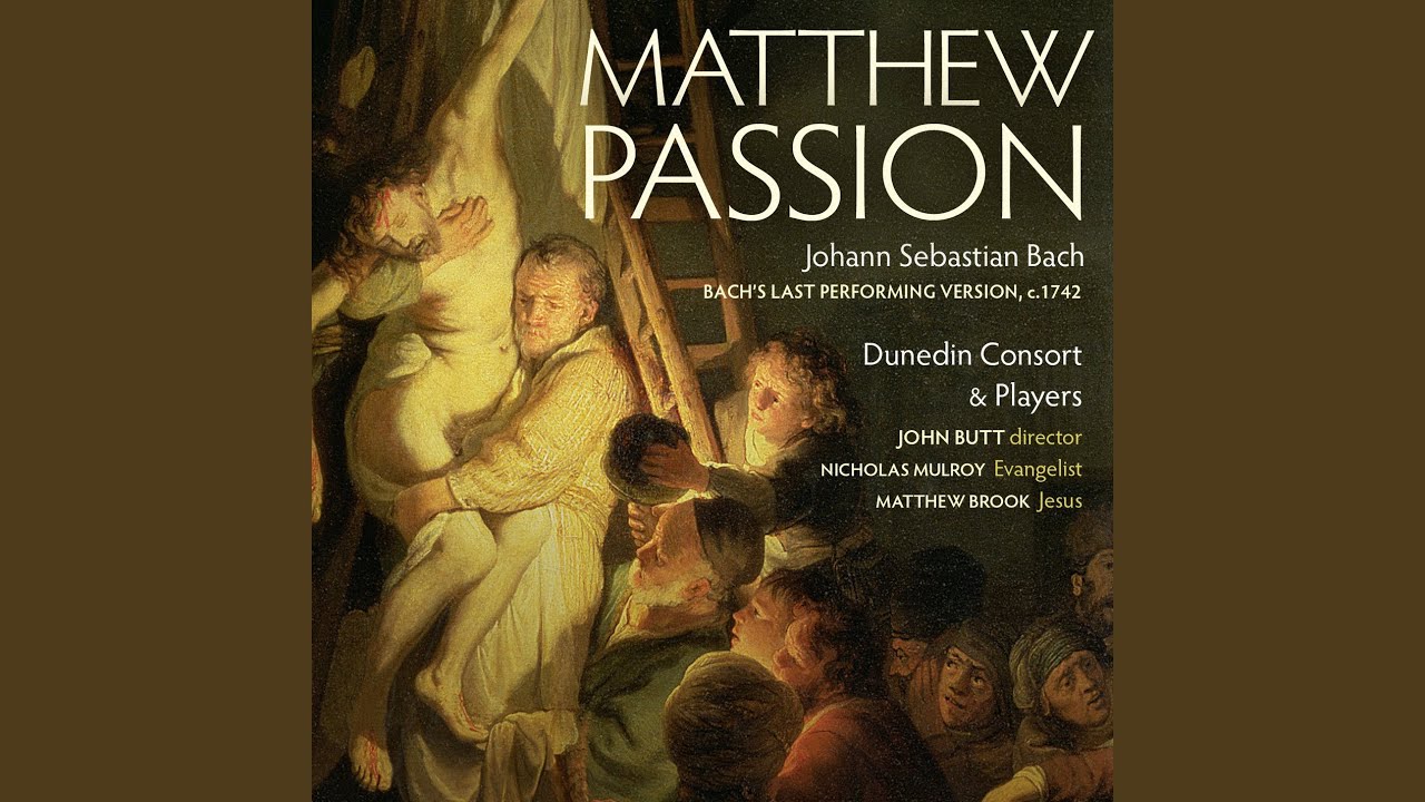 Sleduj Matthew Passion, BWV 244, Pt. 1: 15. Recitative "Er sprach" (Evangelist) - "Gehet hin di die... na YouTube Sleduj Matthew Passion, BWV 244, Pt. 1: 15. Recitative "Er sprach" (Evangelist) - "Gehet hin di die... na YouTube