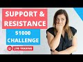 How to Trade Support and Resistance like a PRO - LIVE Forex Scalping Strategy - (+ SURPRISE) 🔴