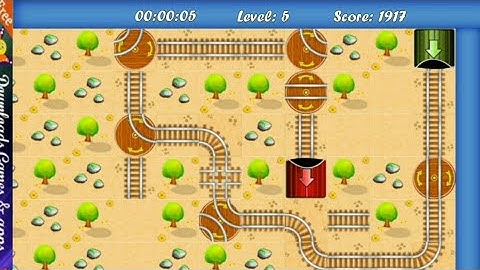 Train Track Builder - Train Puzzle Game - (Level 1 - 10) Android Gameplay #1