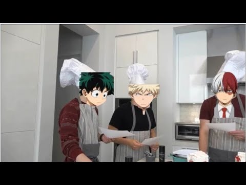 Deku and friends make food part1 - YouTube